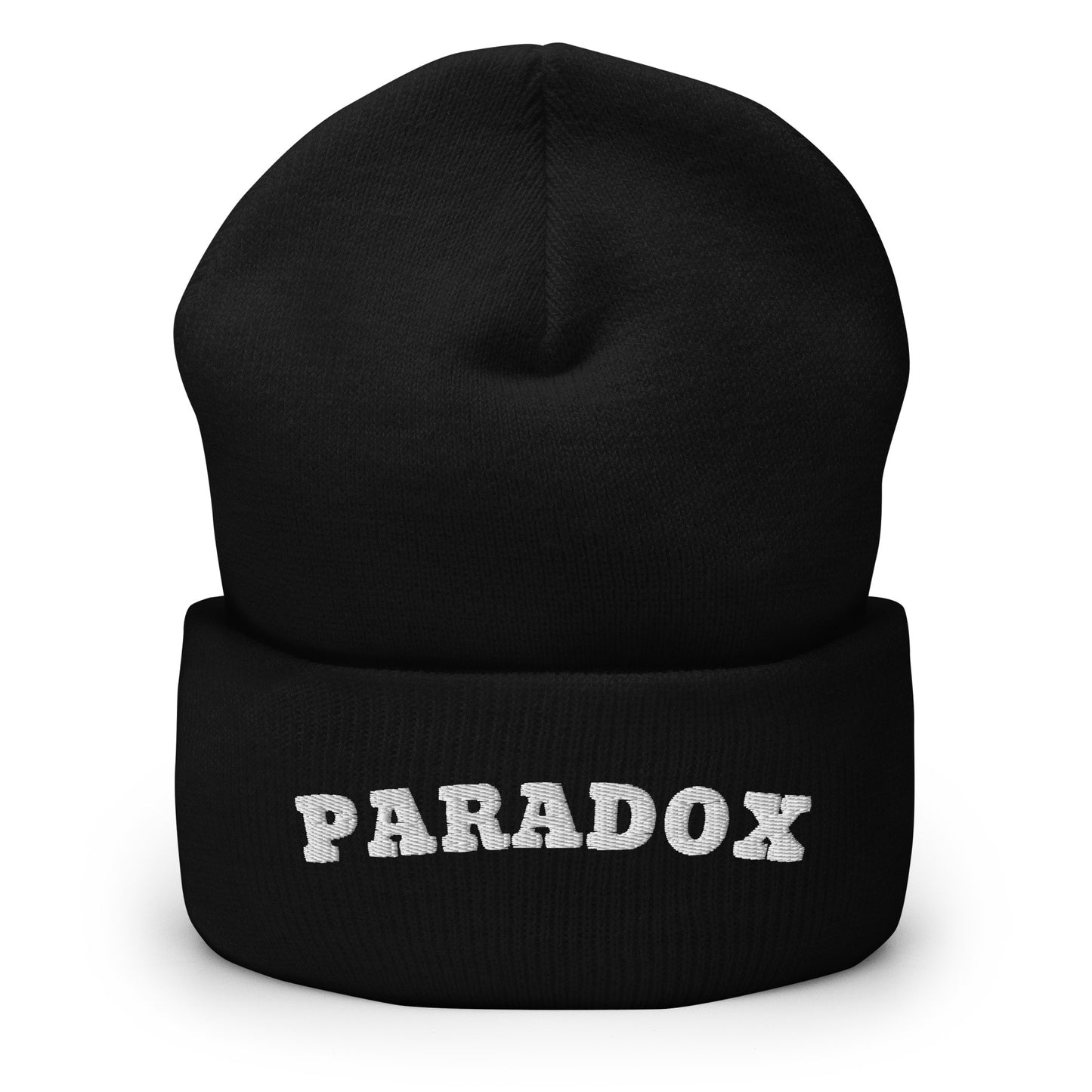 Turbo Acrylic Premium Paradox Cuffed Beanie - Black Color