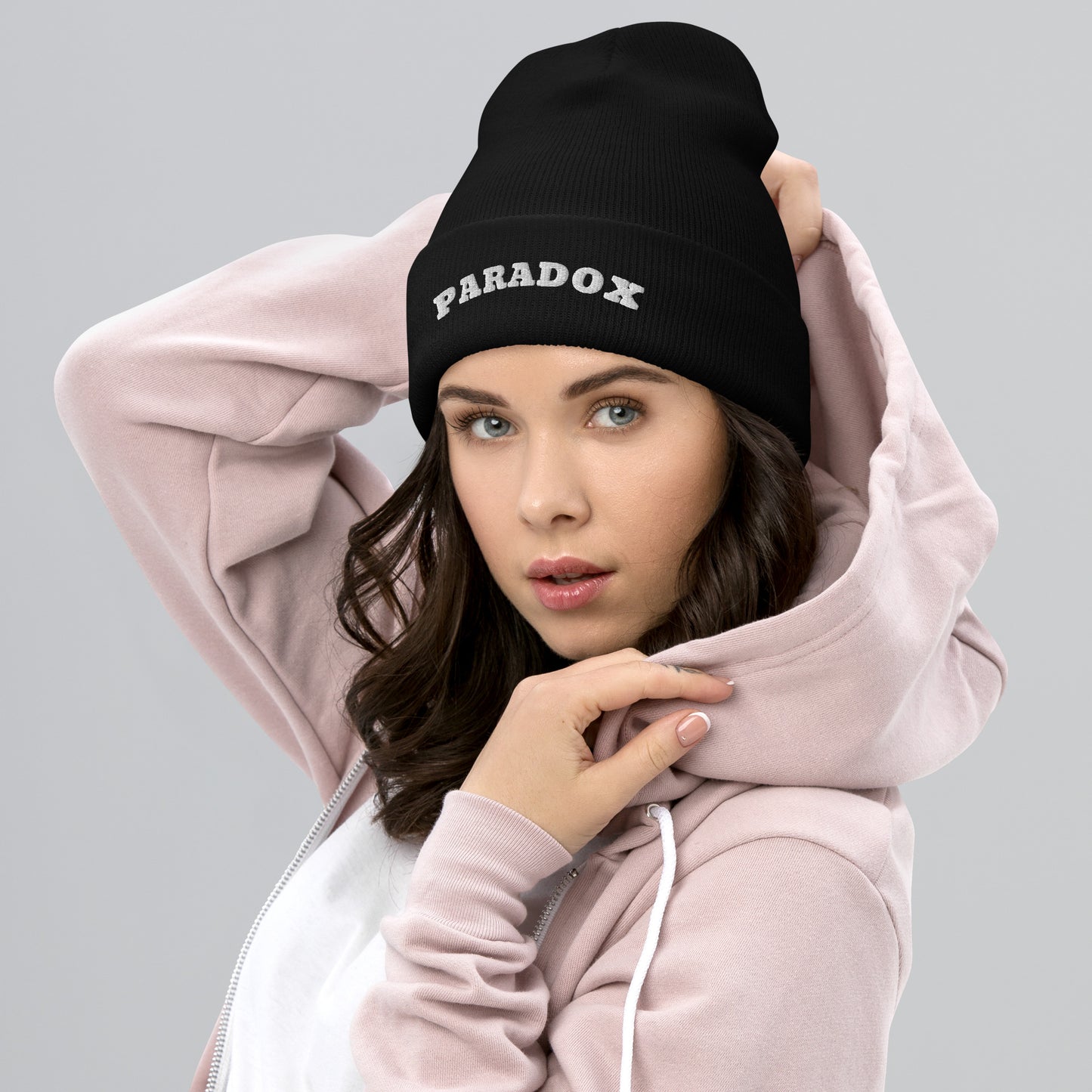 Turbo Acrylic Premium Paradox Cuffed Beanie - Black Color