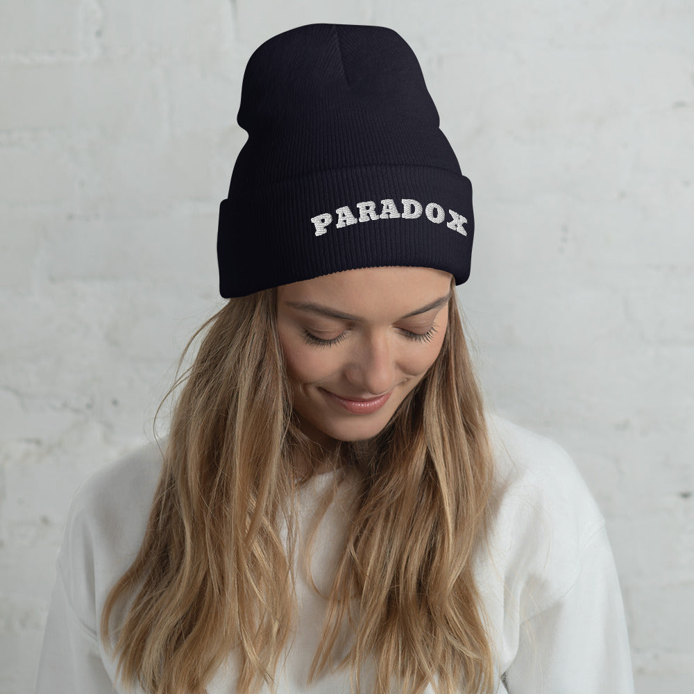 Turbo Acrylic Premium Paradox Cuffed Beanie - Navy Blue Color